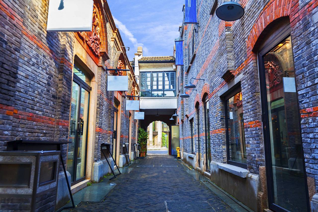 Xintiandi shikumen architecture in Shanghai